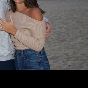 LINE AND DOT sweater